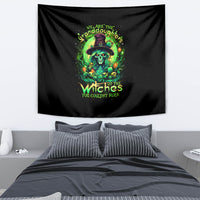 Witch Skull Tapestry We Are The Granddaughters Of The Witches - Wonder Print Shop