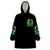 Witch Skull Wearable Blanket Hoodie We Are The Granddaughters Of The Witches - Wonder Print Shop