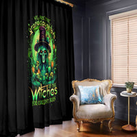 Witch Skull Window Curtain We Are The Granddaughters Of The Witches - Wonder Print Shop