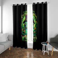 Witch Skull Window Curtain We Are The Granddaughters Of The Witches - Wonder Print Shop
