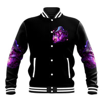 Witch Skull Baseball Jacket It's More Fun Being The Wicked Witch - Wonder Print Shop