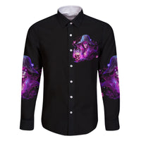 Witch Skull Family Matching Long Sleeve Bodycon Dress and Hawaiian Shirt It's More Fun Being The Wicked Witch - Wonder Print Shop