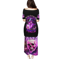 Witch Skull Family Matching Puletasi Dress and Hawaiian Shirt It's More Fun Being The Wicked Witch - Wonder Print Shop