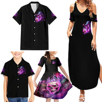 Witch Skull Family Matching Summer Maxi Dress and Hawaiian Shirt It's More Fun Being The Wicked Witch - Wonder Print Shop