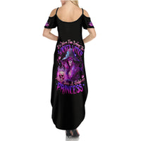 Witch Skull Family Matching Summer Maxi Dress and Hawaiian Shirt It's More Fun Being The Wicked Witch - Wonder Print Shop