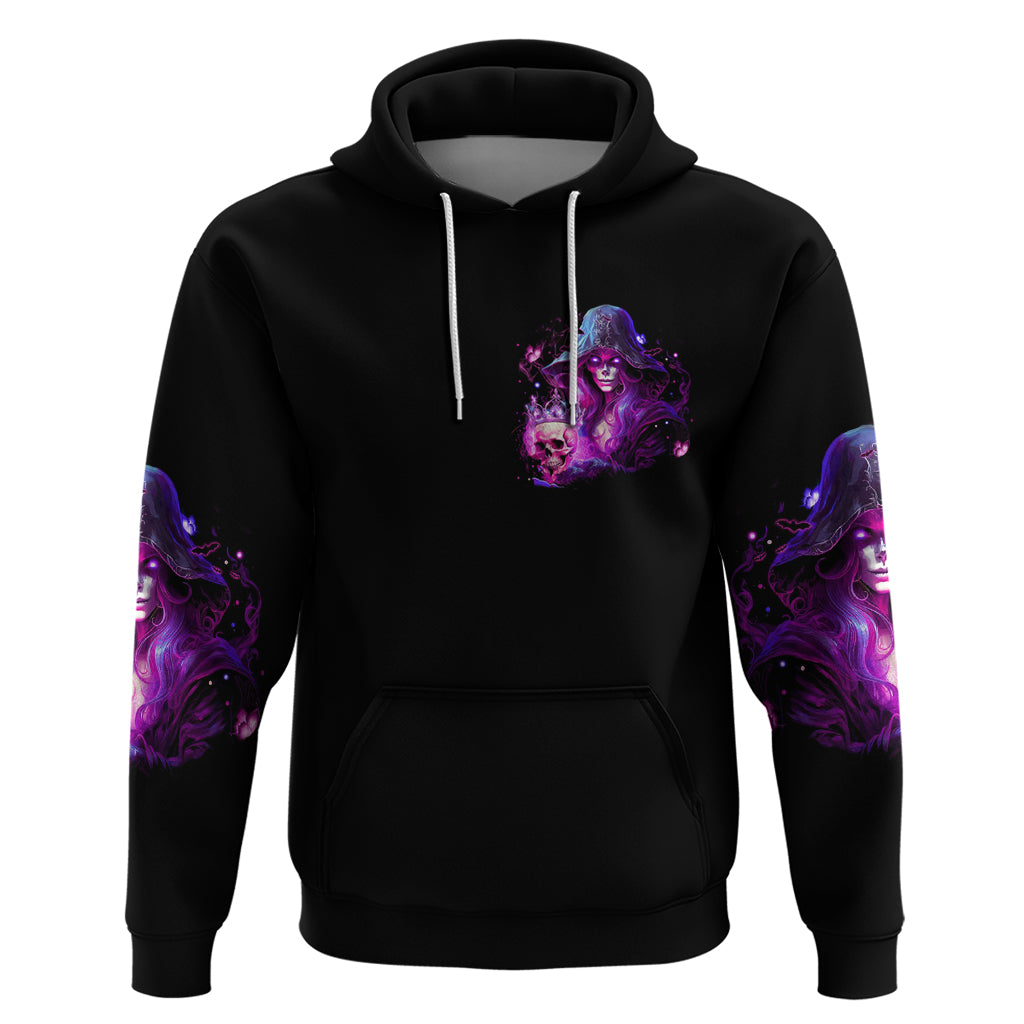 Witch Skull Hoodie It's More Fun Being The Wicked Witch - Wonder Print Shop