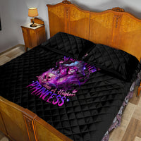 Witch Skull Quilt Bed Set It's More Fun Being The Wicked Witch - Wonder Print Shop