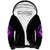 Witch Skull Sherpa Hoodie It's More Fun Being The Wicked Witch - Wonder Print Shop