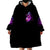 Witch Skull Wearable Blanket Hoodie It's More Fun Being The Wicked Witch - Wonder Print Shop