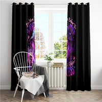 Witch Skull Window Curtain It's More Fun Being The Wicked Witch - Wonder Print Shop