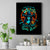 Witch Skull Canvas Wall Art Don't Pss Off The Witch - Wonder Print Shop