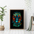 Witch Skull Canvas Wall Art Don't Pss Off The Witch - Wonder Print Shop