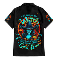 Witch Skull Family Matching Mermaid Dress and Hawaiian Shirt Don't Pss Off The Witch - Wonder Print Shop