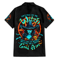 Witch Skull Family Matching Tank Maxi Dress and Hawaiian Shirt Don't Pss Off The Witch - Wonder Print Shop