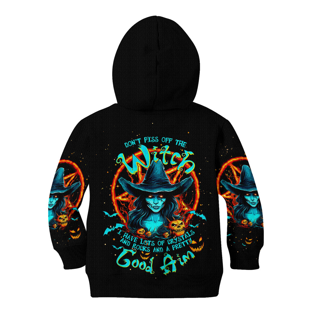 Witch Skull Kid Hoodie Don't Pss Off The Witch - Wonder Print Shop