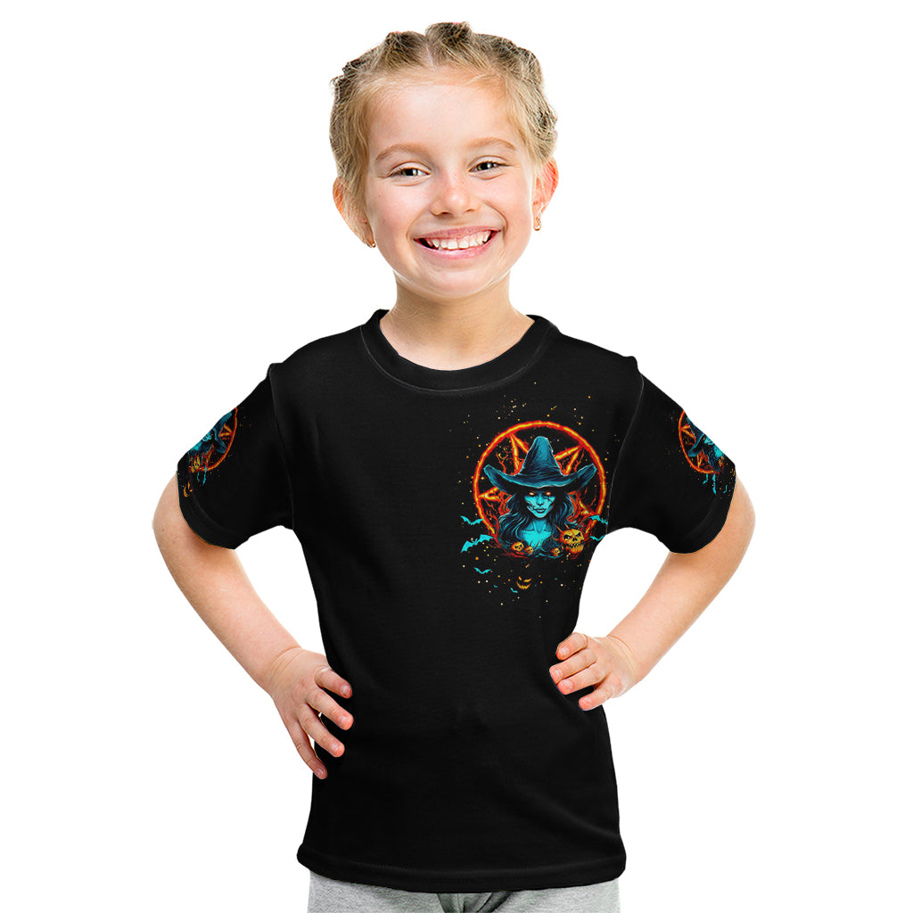 Witch Skull Kid T Shirt Don't Pss Off The Witch - Wonder Print Shop