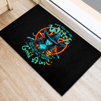 Witch Skull Rubber Doormat Don't Pss Off The Witch - Wonder Print Shop