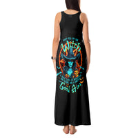 Witch Skull Tank Maxi Dress Don't Pss Off The Witch - Wonder Print Shop