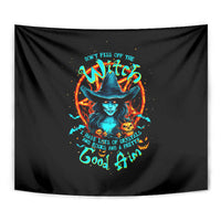 Witch Skull Tapestry Don't Pss Off The Witch - Wonder Print Shop