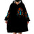 Witch Skull Wearable Blanket Hoodie Don't Pss Off The Witch - Wonder Print Shop