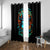 Witch Skull Window Curtain Don't Pss Off The Witch - Wonder Print Shop