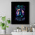 Witch Skull Canvas Wall Art Hello Darkness My Old Friend - Wonder Print Shop