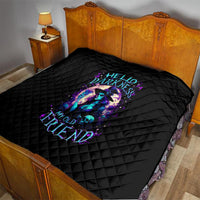 Witch Skull Quilt Hello Darkness My Old Friend - Wonder Print Shop
