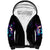 Witch Skull Sherpa Hoodie Hello Darkness My Old Friend - Wonder Print Shop