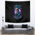 Witch Skull Tapestry Hello Darkness My Old Friend - Wonder Print Shop
