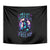 Witch Skull Tapestry Hello Darkness My Old Friend - Wonder Print Shop