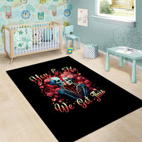 Couple Skull Area Rug You & Me We Got This - Wonder Print Shop