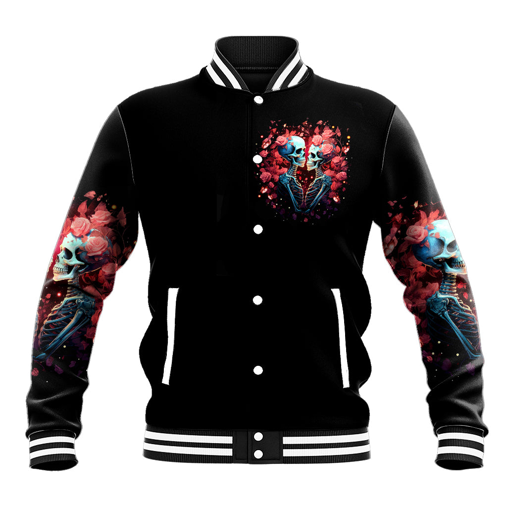 Couple Skull Baseball Jacket You & Me We Got This - Wonder Print Shop