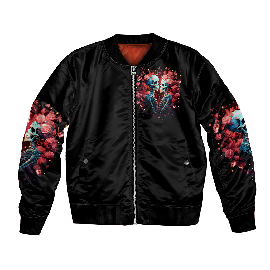 Couple Skull Bomber Jacket You & Me We Got This - Wonder Print Shop