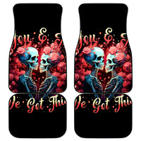 Couple Skull Car Mats You & Me We Got This - Wonder Print Shop