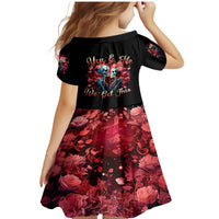 Couple Skull Family Matching Mermaid Dress and Hawaiian Shirt You & Me We Got This - Wonder Print Shop