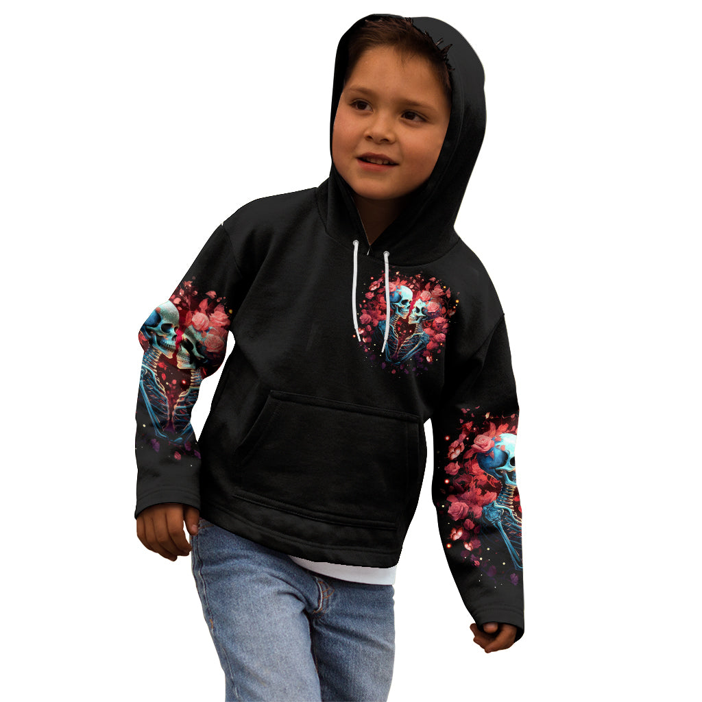 Couple Skull Kid Hoodie You & Me We Got This - Wonder Print Shop