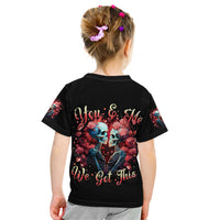 Couple Skull Kid T Shirt You & Me We Got This - Wonder Print Shop