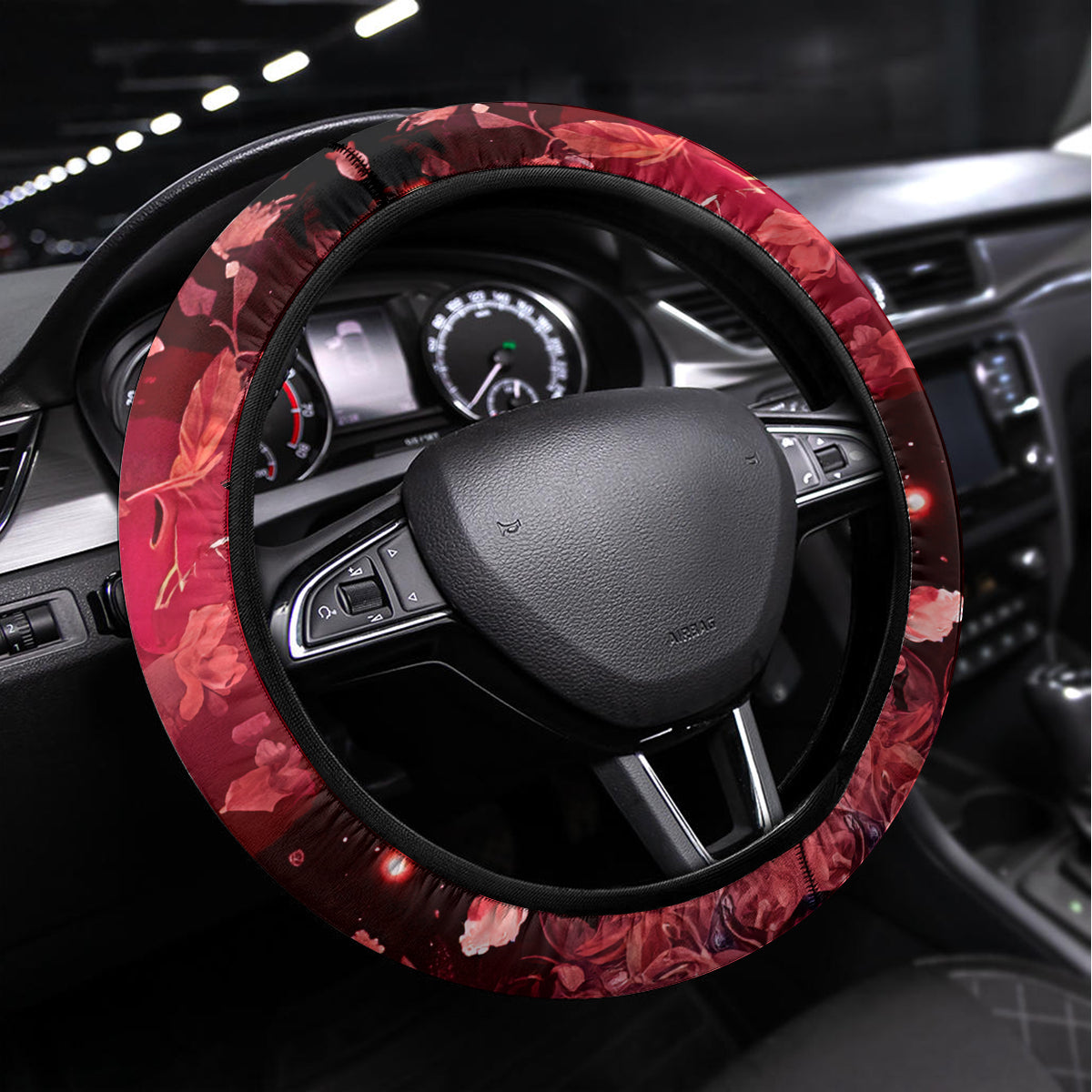 Couple Skull Steering Wheel Cover You & Me We Got This - Wonder Print Shop