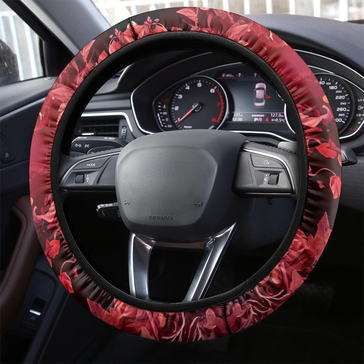 Couple Skull Steering Wheel Cover You & Me We Got This - Wonder Print Shop