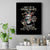 Girl Skull Canvas Wall Art Don't Try To Figured Me Out I Special Kind - Wonder Print Shop