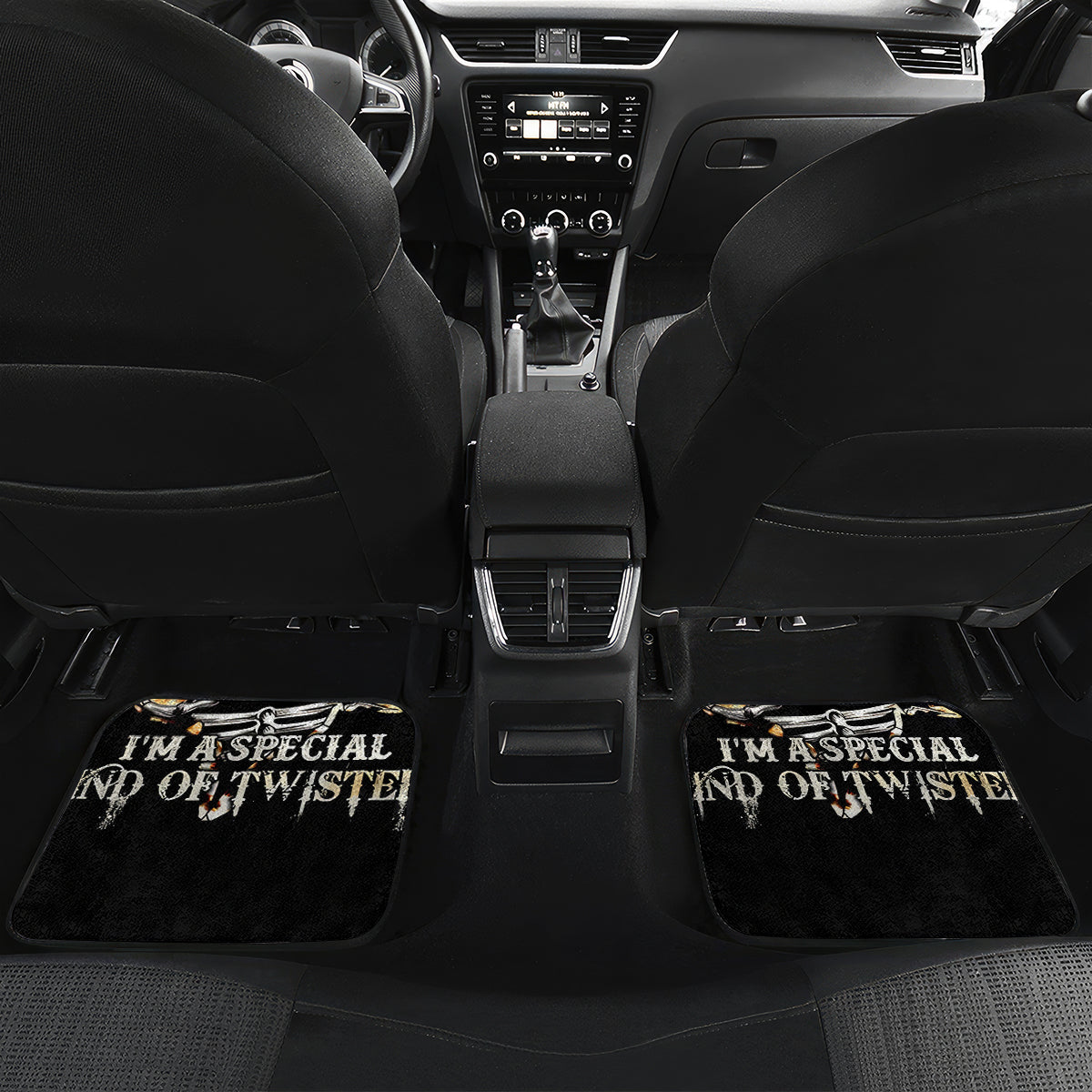 Girl Skull Car Mats Don't Try To Figured Me Out I Special Kind - Wonder Print Shop