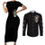 Girl Skull Couples Matching Short Sleeve Bodycon Dress and Long Sleeve Button Shirts Don't Try To Figured Me Out I Special Kind - Wonder Print Shop