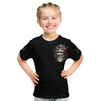 Girl Skull Kid T Shirt Don't Try To Figured Me Out I Special Kind - Wonder Print Shop