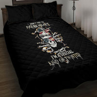 Girl Skull Quilt Bed Set Don't Try To Figured Me Out I Special Kind - Wonder Print Shop