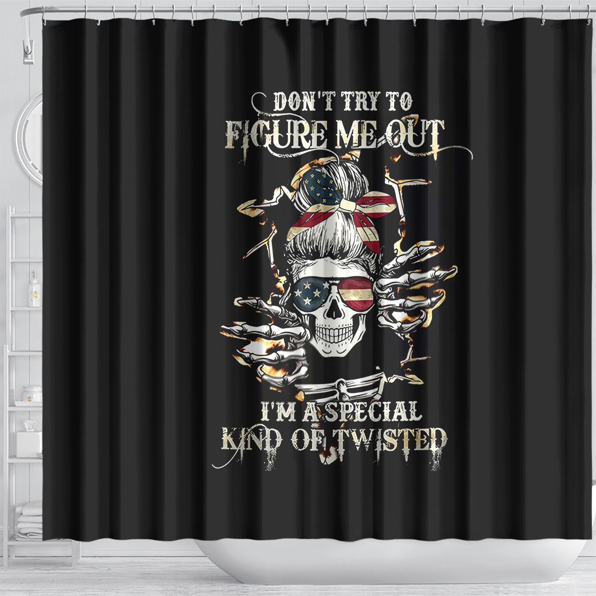 girl-skull-shower-curtain-dont-try-to-figured-me-out-i-special-kind