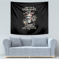 Girl Skull Tapestry Don't Try To Figured Me Out I Special Kind - Wonder Print Shop