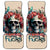 Flower Skull Car Mats Fresh Out Of Fuck - Wonder Print Shop