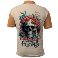 Axe Skull Polo Shirt Let's Bury The Hatchet - Wonder Print Shop