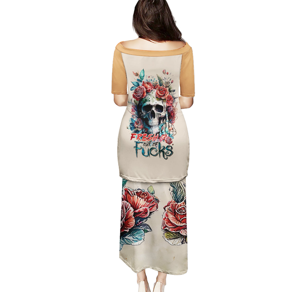 Axe Skull Puletasi Let's Bury The Hatchet - Wonder Print Shop