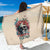 Flower Skull Sarong Fresh Out Of Fuck - Wonder Print Shop